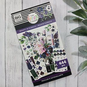 The Happy Planner Beauty In Florals Value Pack Sticker Book NWOT